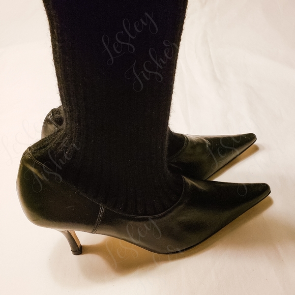 Emily in Paris Inspo: Jeffrey Campbell Heeled Sock Boots - Picture 2 of 7